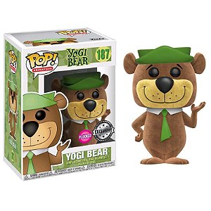 Funko Pop! Animation Zé Colmeia Yogi Bear 187 Exclusivo Flocked