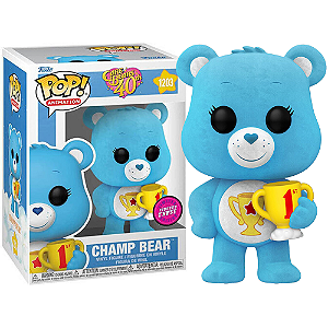 Funko Pop! Animation Ursinhos Carinhosos Champ Bear 1203 Exclusivo Chase Flocked