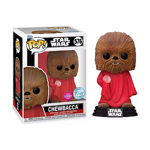 Funko Pop! Television Star Wars Chewbacca 576 Flocked Exclusivo