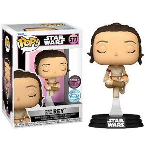 Funko Pop! Television Star Wars Power Of The Galaxy Rey 577 Exclusivo