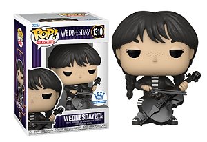 Funko Pop! Television Wandinha Addams Wednesday With Cello 1310 Exclusivo