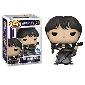 Funko Pop! Television Wandinha Addams Wednesday With Cello 1310 Exclusivo