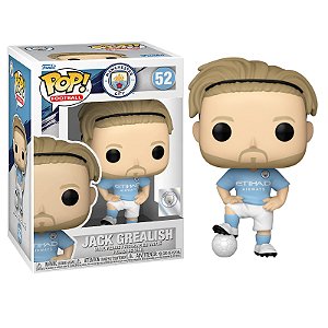 Funko Pop! Football Futebol Manchester City Jack Grealish 52 Exclusivo