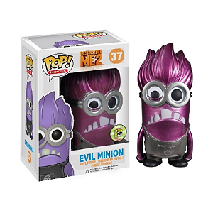 Funko Pop! Filme Meu Malvado Favorito Evil Minion 37 Exclusivo Metallic