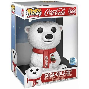 Funko Pop! Coca-Cola Polar Bear 59 Exclusivo 10 Polegadas