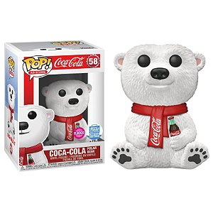 Funko Pop! Icons Coca Cola Polar Bear 58 Exclusivo Flocked