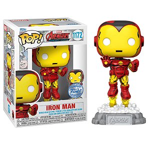 Funko Pop! Marvel Homem de Ferro Iron Man 1172 Exclusivo
