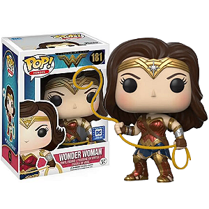 Funko Pop! Dc Comics Mulher Maravilha Wonder Woman 181 Exclusivo