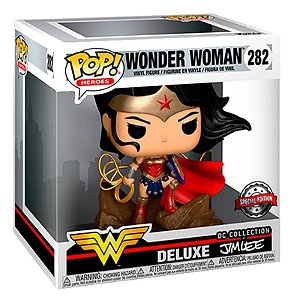 Funko Pop! Dc Heroes Deluxe Wonder Woman 282 Exclusivo