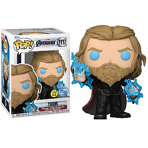 Funko Pop! Marvel Os Vingadores Ultimato Thor 1117 Exclusivo Glow