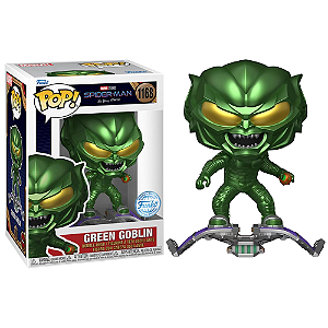 Funko Pop! Marvel Homem Aranha Green Goblin 1168 Exclusivo