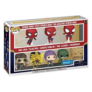 Funko Pop! Marvel Homem Aranha / Spider Man 8 Pack Exclusivo