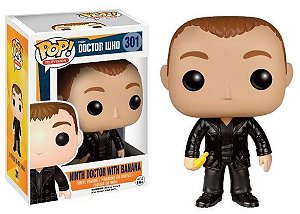 Funko Pop! Television Doctor Who Ninth Doctor With Banana 301 Exclusivo