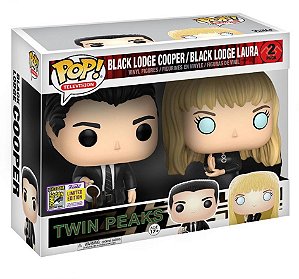 Funko Pop! Television Twin Peaks Black Lodge Cooper & Laura 2 Pack Exclusivo