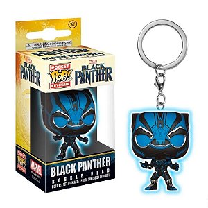 Funko Pop! Keychain Chaveiro Marvel Pantera Negra Black Panther