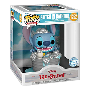 Funko Pop! Deluxe Disney Lilo & Stitch In Bathtub 1252 Exclusivo
