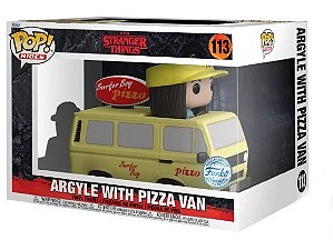 Funko Pop! Television Stranger Things Argyle With Pizza Van 113 Exclusivo