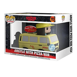 Funko Pop! Television Stranger Things Argyle With Pizza Van 113 Exclusivo