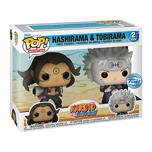 Funko Pop! Animation Naruto Shippuden Hashirama & Tobirama 2 Pack Exclusivo