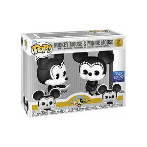Funko Pop! Disney Mickey Mouse & Minnie Mouse 2 Pack Exclusivo