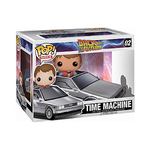 Funko Pop! Filme De Volta Para o Futuro Delorean Time Machine 02