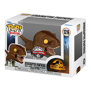 Funko Pop! Filme Jurassic World Atrociraptor Panthera 1216 Exclusivo