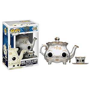 Funko Pop! Disney A Bela E A Fera Mrs Potts And Chip 246