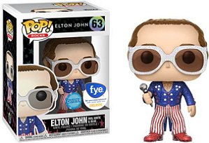 Funko Pop! Rocks Elton John 63 Exclusivo Glitter
