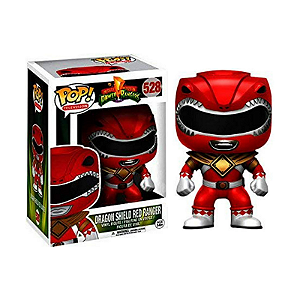 Funko Pop! Television Power Rangers Dragon Shield Red Ranger 528 Exclusivo