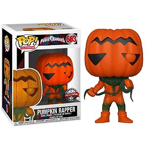 Funko Pop! Television Power Rangers Pumpkin Rapper 663 Exclusivo