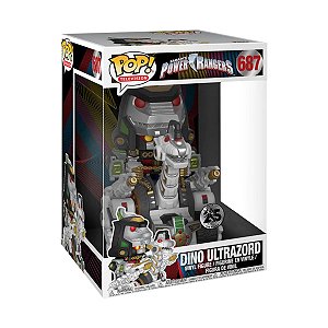 Funko Pop! Television Power Rangers Dino Ultrazord 687 Exclusivo