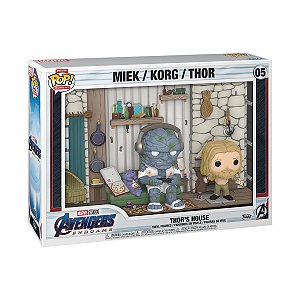 Funko Pop! Marvel Vingadores Avengers Thor House Miek / Korg/ Thor 05