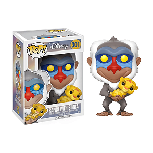 Funko Pop! Disney O Rei Leao Rafiki With Simba 301