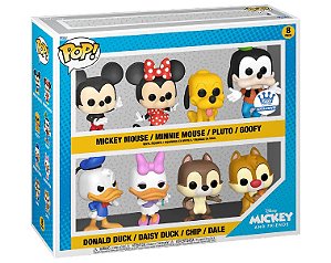 Funko Pop! Disney Mickey & Friends 8 Pack Exclusivo
