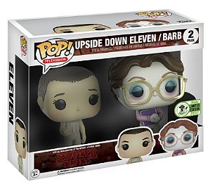 Funko Pop! Television Stranger Things Upside Down Eleven & Barb 2 Pack Exclusivo