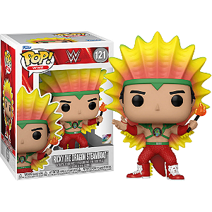 Funko Pop! WWE Ricky the Dragon Steamboat 121 Exclusivo