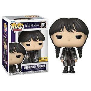 Funko Pop! Television Wandinha Wednesday Addams 1311 Exclusivo Metallic
