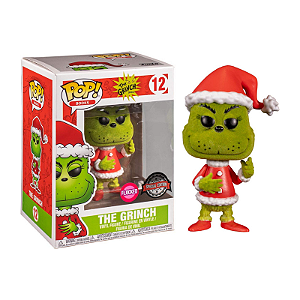 Funko Pop! Books Filme Natal O Grinch 12 Exclusivo Flocked