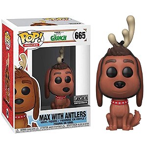 Funko Pop! Movies The Grinch Max With Antlers 665 Exclusivo