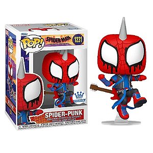 Funko Pop! Marvel Homem Aranha / Spider Man Spider Punk 1231 Exclusivo