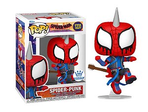 Funko Pop! Marvel Spider Man Spider Punk 1231 Exclusivo