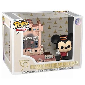 Funko Pop! Town Disney Hollywood Tower Hotel And Mickey Mouse 31