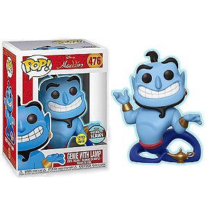 Funko Pop! Disney Aladdin Genie With Lamp 476 Exclusivo Glow