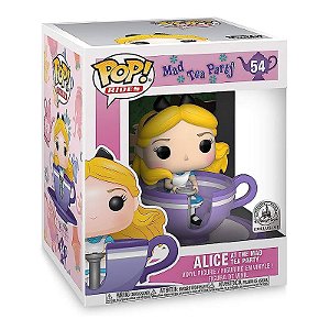 Funko Pop! Disney Alice no Pais das Maravilhas Mad Tea Party Alice 54 Exclusivo