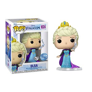 Funko Pop! Filme Disney Frozen Elsa 1024 Exclusivo Diamond