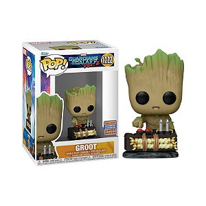 Funko Pop! Filme Marvel Guardiões da Galáxia Groot 1222 Exclusivo