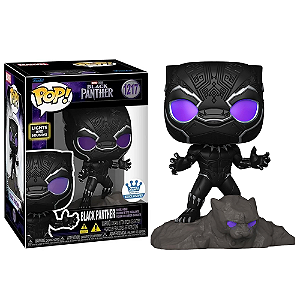 Funko Pop! Marvel Pantera Negra / Black Panther 1217 Exclusivo Luz e Sons