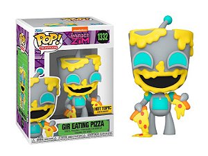 Funko Pop! Animation Invader Zim GIR Eating Pizza 1332 Exclusivo