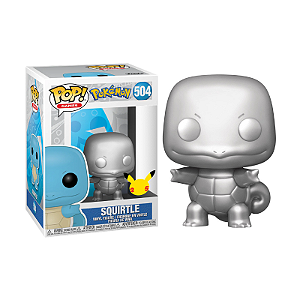 Funko Pop! Games Pokemon Squirtle 504 Exclusivo