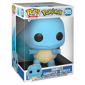 Funko Pop! Games Pokemon Squirtle 505 10 Polegadas